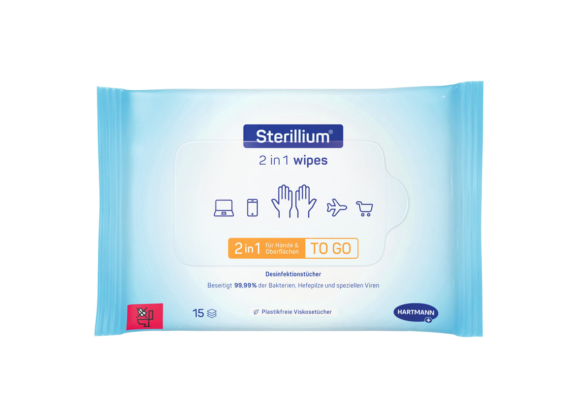 Sterillium® 2in1 wipes 15 St.